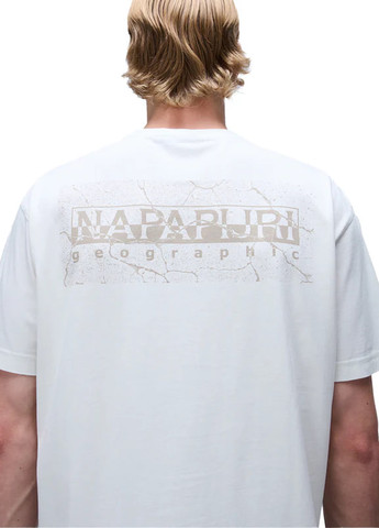 Белая футболка Napapijri