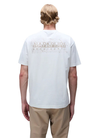 Белая футболка Napapijri