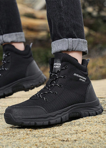 Черные осенние ботинки SHEIN