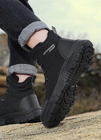 Черные осенние ботинки SHEIN