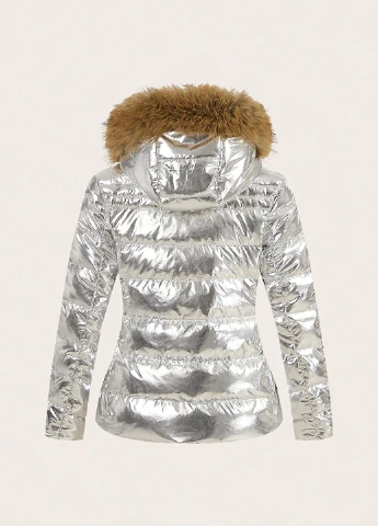 Срібна зимня куртка SHEIN
