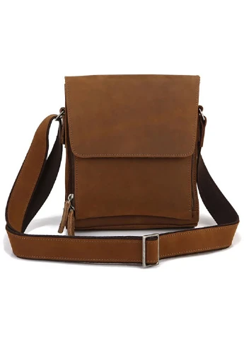 Мужская кожаная сумка 21,5х25,5х7,5 см Vintage (229458686)