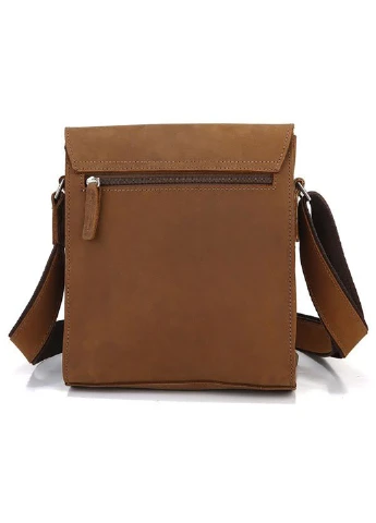 Мужская кожаная сумка 21,5х25,5х7,5 см Vintage (229458686)