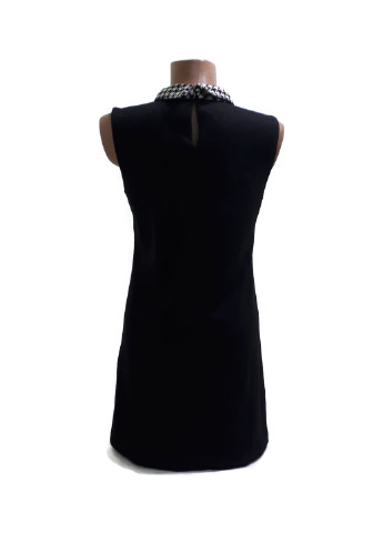 Черное кэжуал платье а-силуэт Cache Cache однотонное