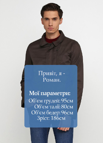 Оливковая (хаки) демисезонная куртка DKNY