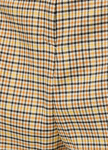 Желтые кэжуал демисезонные прямые брюки KOTON