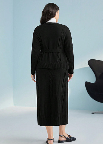 Костюм (кардиган, юбка) SHEIN (316736760)