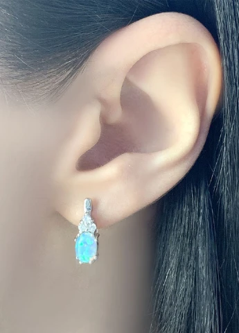Сережки Silver Flame (152533151)