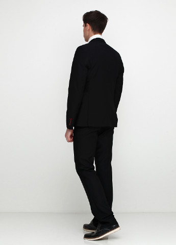 Чорний демісезонний костюм (піджак, брюки) брючний Миа-Стиль