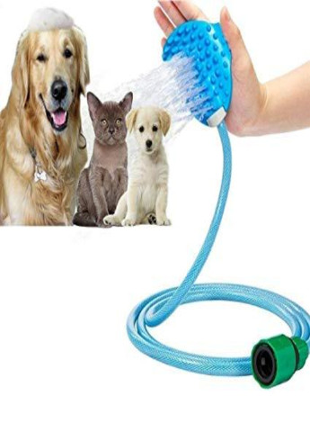 Рукавичка душ для мийки тварин Aqua щітка для собак та кішок (928475811-В) Francesco Marconi (232121766)