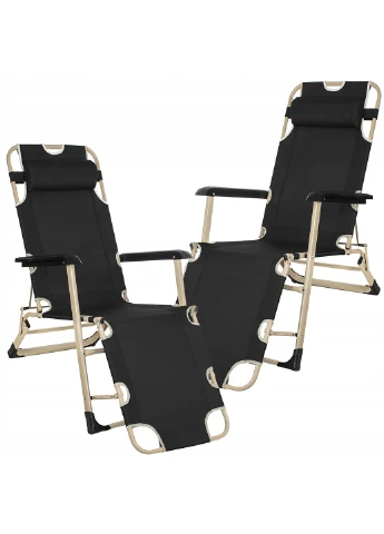 Шезлонг 175х65х90 см Springos (231594971)
