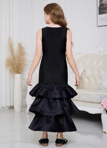 Чорна сукня SHEIN (331738816)