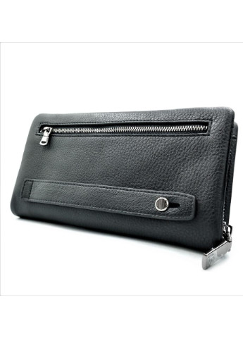 Чоловічий шкіряний клатч-гаманець 21,5 х 11,5 х 3,5 см Чорний wtro-1-162-99А Weatro (253696119)