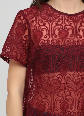 Бордова блуза Unique 21