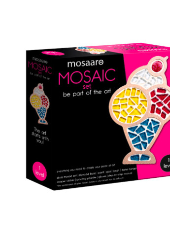 Стеклянная мозаика Ice Cream. Мороженное MA1003 Mosaaro (253876000)