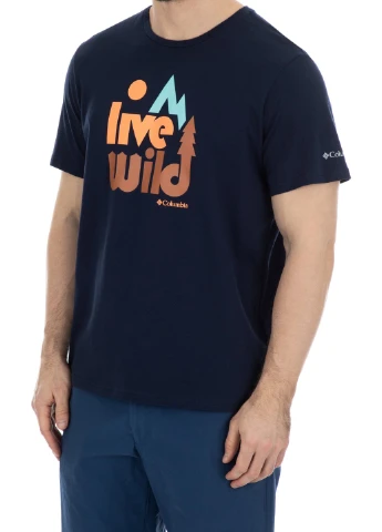 Темно-синя 1872711-683 xxl футболка чоловіча warren grove™ tee червоний р.xxl Columbia
