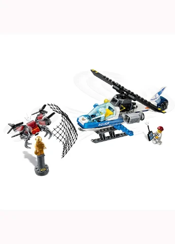 Конструктор Lego City Воздушная полиция преследование с дроном 192 элемента (207382931)