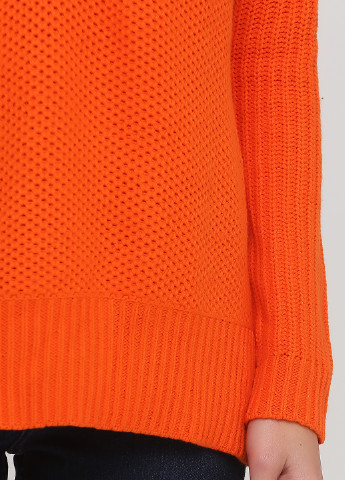 Оранжевый демисезонный свитер пуловер Ralph Lauren