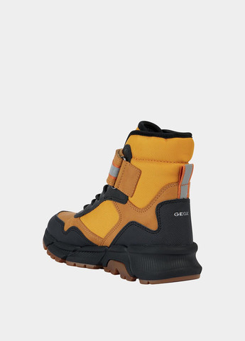 Желтые спортивные, кэжуал осенние ботинки Geox