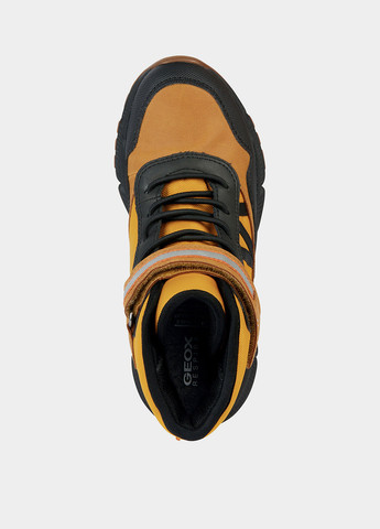 Желтые спортивные, кэжуал осенние ботинки Geox