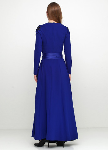 Синее вечернее платье Imperial