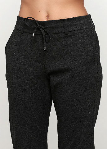 Темно-серые кэжуал демисезонные зауженные брюки BRANDTEX COASTLINE
