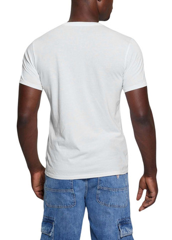 Белая футболка Guess