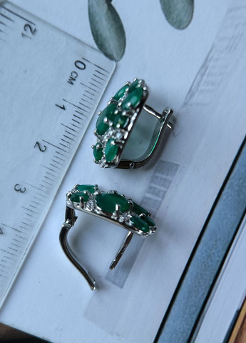 Серьги Silver Flame (354214696)