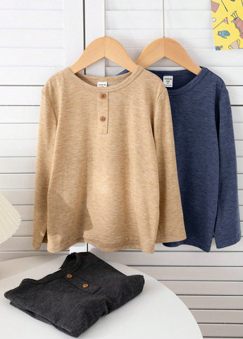 Лонгслів (3шт.) SHEIN (331536365)