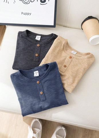 Лонгслів (3шт.) SHEIN (331536365)