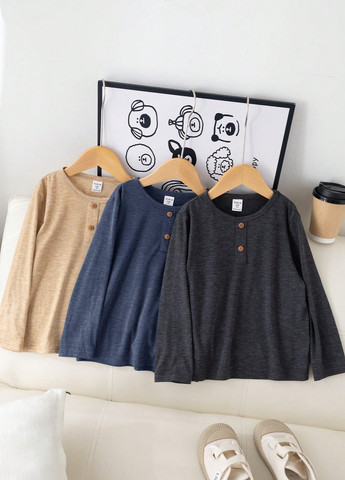 Лонгслів (3шт.) SHEIN (331536365)