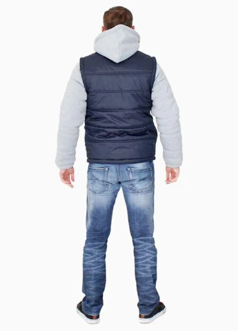 Темно-синяя демисезонная куртка Lee Cooper