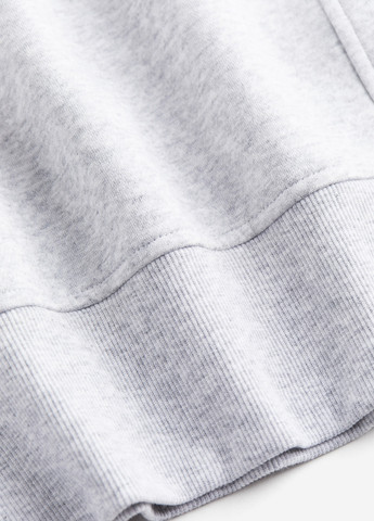 Світло-сірий світшот H&M однотонний без декору (361285995)