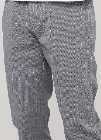 Серые кэжуал демисезонные зауженные брюки Jean Carriere
