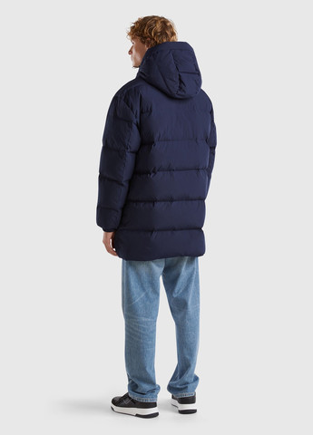 Темно-синяя демисезонная куртка United Colors of Benetton