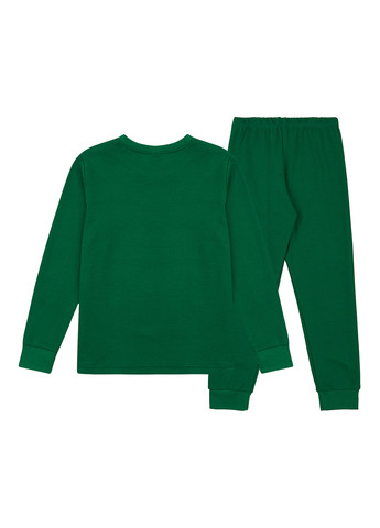 Зелена всесезон піжами (лонгслів, штани) лонгслів + брюки Garnamama