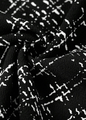 Чорно-білий демісезонний костюм (жакет, сукня) SHEIN