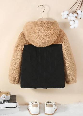 Комбинированная демисезонная куртка SHEIN