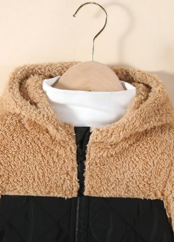 Комбинированная демисезонная куртка SHEIN