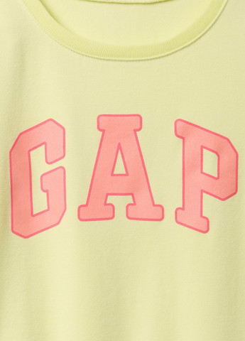 Жовтий літній комплект (футболка, шорти) Gap