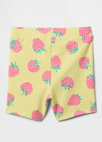 Жовтий літній комплект (футболка, шорти) Gap