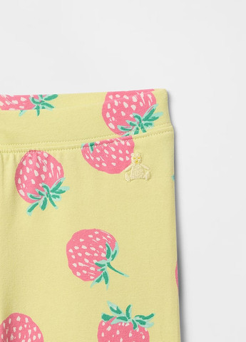 Жовтий літній комплект (футболка, шорти) Gap