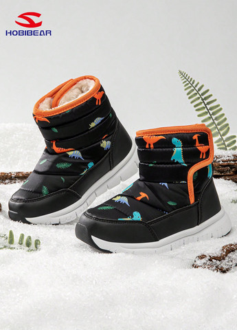 Черные дутики SHEIN на липучке