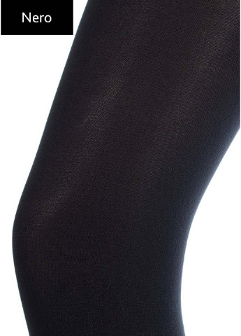 Колготки Giulia MAMA 100 Den з шортиками однотонні чорні повсякденні