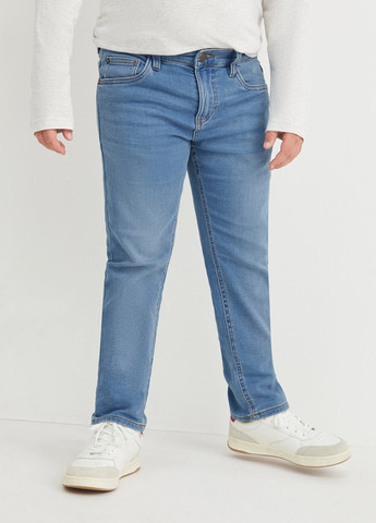 Комбинированные демисезонные скинни джинсы (2 шт.) C&A