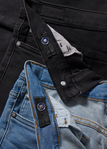 Комбинированные демисезонные скинни джинсы (2 шт.) C&A