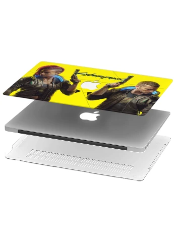 Чехол пластиковый для Apple MacBook Air 11 A1465 / A1370 Киберпанк 2077 (Cyberpunk 2077) (6349-2505) MobiPrint (218867352)