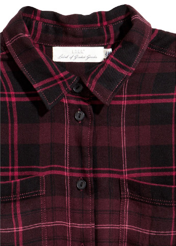 Бордова демісезонна блуза H&M
