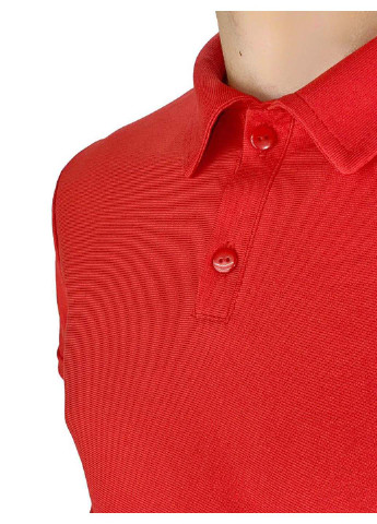 Красная футболка-поло для мужчин Intruder однотонная