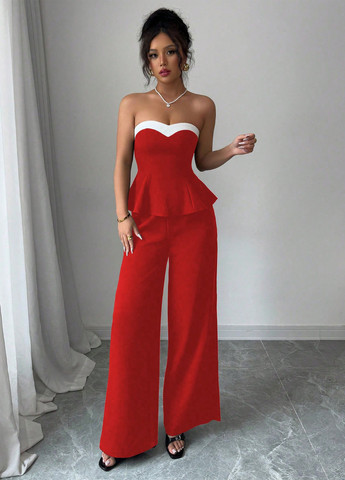 Костюм (топ, брюки) SHEIN (365437790)